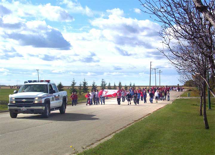 Tisdale Elementary School Celebrates Terry Fox