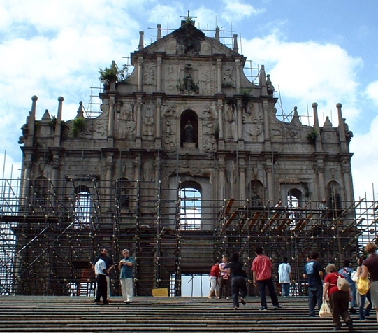 St. Pauls Cathedral in Macau